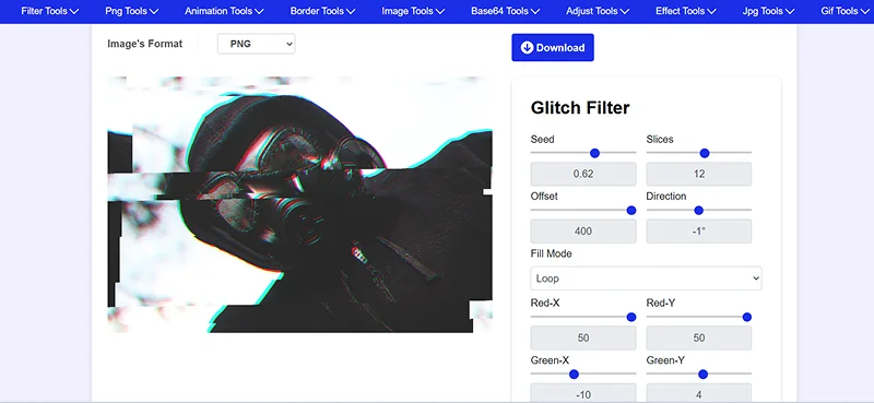 интерфейс сервиса Safeimagekit.com