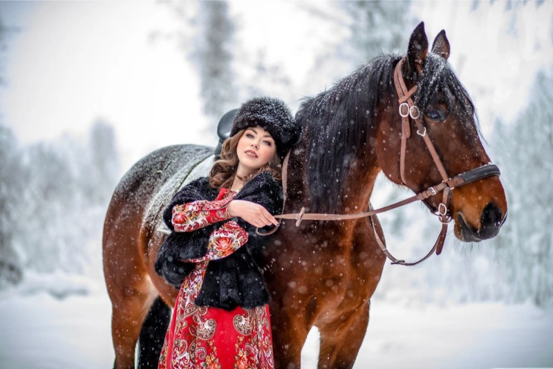 фото с белым кроликом