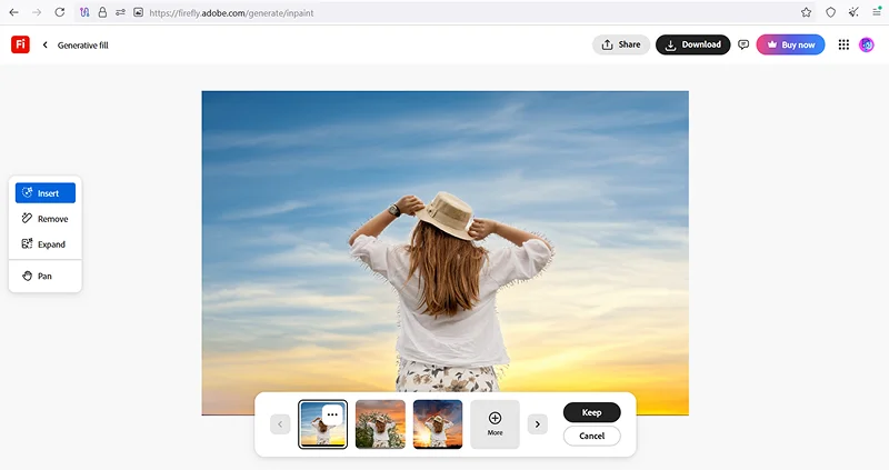 нейросеть Adobe Fireflay