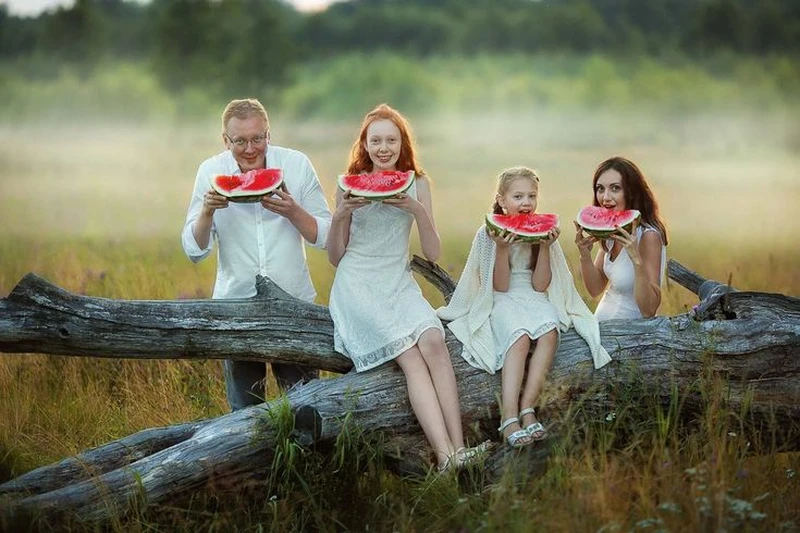 фотосессия со сладостями