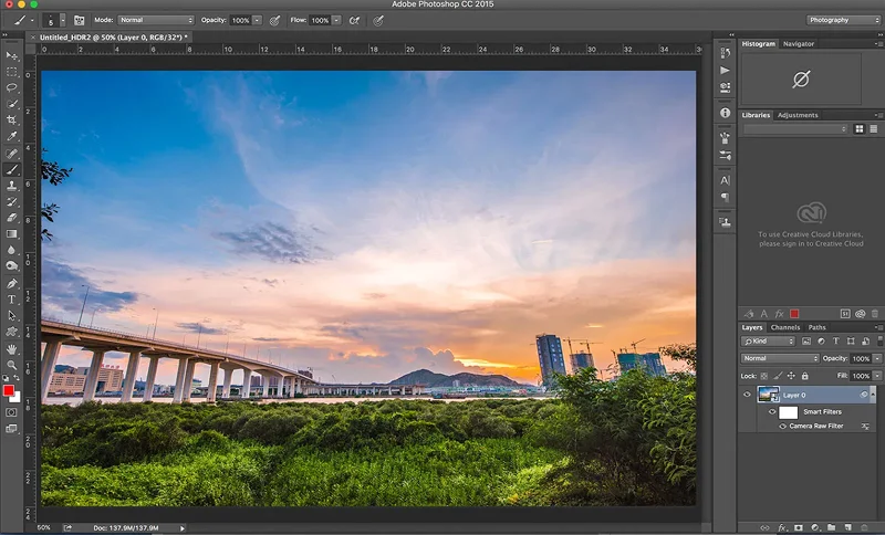 интерфейс Photoshop